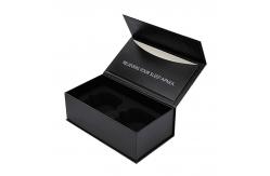 China Gold Foil Printing Rectangle Magnetic Gift Box Packaging with Foam Insert and Envelope supplier