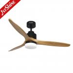 Wobble Free 3 Solid Wood Blade Ceiling Fan With Remote Control