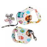 Multifunction Outgoing Retractable Pet Collars Leashes Non Slip Handle