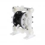 Pneumatic Diaphragm Pump For Acid Ethanol, Double Diaphragm Material On Plastic / SS316