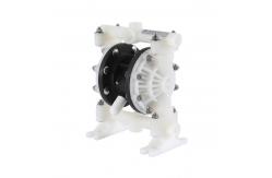 China Pneumatic Diaphragm Pump For Acid Ethanol, Double Diaphragm Material On Plastic / SS316 supplier