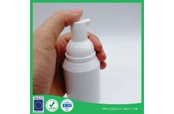 China 30 teeth 60/80ML new face cleaning mousse bottle private lotion foam pump bottle supplier