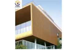 China Artistic Aluminum Railing 1220 X 2440mm Aluminum Baffle Ceiling PVDF Coating supplier