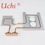 Multiple Profile Aluminum Cold Plate 400W Epoxy Gluing With Copper Pipe for sale