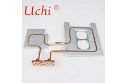 China Multiple Profile Aluminum Cold Plate 400W Epoxy Gluing With Copper Pipe supplier