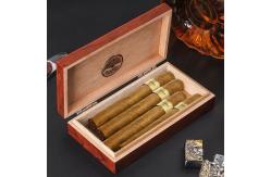 China Rectangular Humidity Control Varnish Cigar Packaging Rigid Boxes With Customization Available supplier