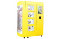 China Touch Screen Fresh Flowers Vending Machine With LED Lighting supplier