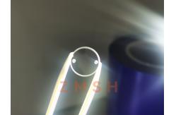 China Customized Size Sapphire Optical Window 2mm Thickness With Hole supplier