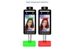 China C19 Eu Digital Face Recognition Temperature Scanner Italia Green Pass Scanner supplier