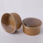 Wholesale Kraft paper bowls with lids for sale