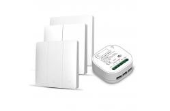 China Waterproof Tuya Smart Switch Push Button Panel WiFi Wireless Remote Control supplier