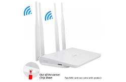China 300mbps 4G Router With Sim Slot External Antenna RJ45 Interface supplier