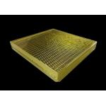 Custom PVB Film Anti Fire Safety Fabric Laminated Glass With Copper Wire Mesh
