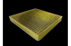 China Custom PVB Film Anti Fire Safety Fabric Laminated Glass With Copper Wire Mesh supplier