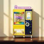 Chocolate Bulk Bean Dispenser Coffee Vending Machine With Card Reader for sale