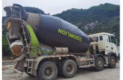 China Zoomlion Used Concrete Mixer Truck Manufacturer 2019 Model With Howo Chassis supplier
