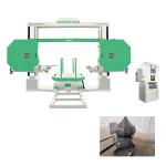 11kilo Watt 380V 2500x2600x1500mm Wire Saw Granite Cutting Machine 5 Axis 3D Profiling for sale
