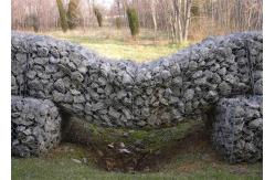 China H1.5m Double Twisted 4mm Gabion Baskets Gabion Mesh Bunnings supplier