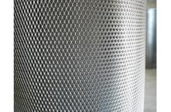China Diamond Hole Small 8mm Thick Expanded Metal Wire Mesh supplier