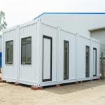 Modern and Customizable Expandable Prefab Homes with 37 Square Meter Living Space