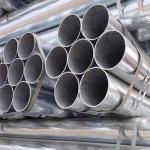 3-12m Round Galvanized Steel Pipe ASTM DIN Cold Rolled 1-70mm for sale