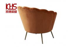 China Contemporary Light Luxury Crushed Velvet Sofa For Living Room supplier