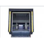 Black Airbag Retractable Loading Dock Shelters Anti Crush Sponge Customized for sale