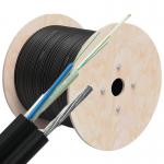 HDPE 7x0.8mm 48 Core Aerial Overhead Fiber Optic Cable GYTC8S for sale