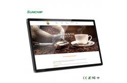 China LCD Commercial Digital Signage Displays 10.1 Inch Capacitive Touch Ethernet BT WiFi supplier