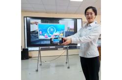 China 65 86 100 Inch Electronic Smart Interactive Whiteboard Classroom supplier