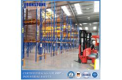 China Powder Coated Very Narrow Aisle Pallet Racking System for Warehouse Storage supplier