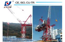 China 25t 50m jib Luffing Crane Derricking Tower Crane for Construction Building supplier
