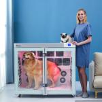 Professional PET Drying Room 2700W , Low Noise Dog Grooming Blower 451L for sale