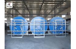 China 30 - 50l Bitumen Heating Machine , Integrated Piping Circuit Asphalt Plant Pitch Tank supplier
