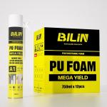 Customized High Yield Expanding Foam Fast Curing PU Expanding Foam for sale