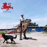 High Durability Realistic Dinosaur Animatronic Customizable Theme Park Movement Solutions for sale