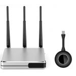 Silver Wireless Hdmi Transmitter Receiver Kit Aluminum Full HD for sale