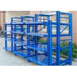 Industrial Warehouse Injection Mold Racks Heavy Duty Drawer Steel Storage Shelf