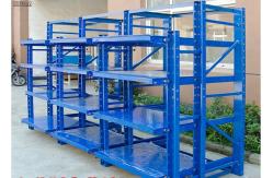 China Custom Injection Molding Molds Storage Roll Out Pallet Rack Height Adjustable supplier