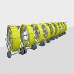 Industrial Level Pipeline Video Detector IP68 1024*768 Resolution 45mm for sale