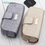 Girls Train Case Portable 1pc Makeup Brush Bag for sale