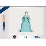 T.U.R Dispoable Surgical Gown Urology Surgery blue colour SMS EO Sterile for sale