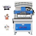 Fulund factory sell 12 Color Liquid PVC Automatic Dripping silicone rubber patch machine for sale