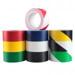 High Viscosity Recyclable PET And PVC Film Base Material Floor Marking Warning Caution Self Adhesive Tape for sale