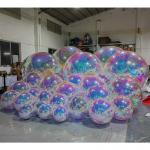 Giant Reusable Inflatable Mirror Effect Balloon Ball Inflatable Mirror Balls PVC Sphere For Event for sale