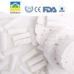 100% Pure Dental Cotton Wool Rolls , Odorless Sterile Absorbent Cotton Roll for sale