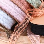 Eco-friendly Hollow Lace Crown Ribbon for DIY Lolita Clothing and Hair Accessories for sale