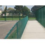 Galvanized Powder Coated 2.0mm Steel Chain Link Fencing School Sports Playground for sale