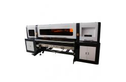 China CMYK 1.8m Cotton Belt Fedar Sublimation Printer 3200dpi supplier