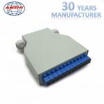Metal Material Fiber Optic Box Waterproof Terminal Box Sc Capacity 129 * 130 * 40mm for sale